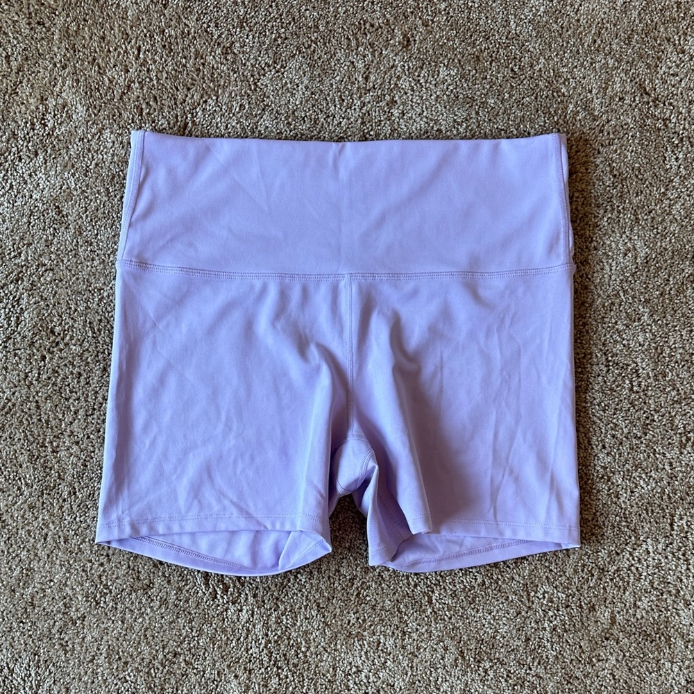 All in Motion Light Purple Women's Bike Shorts